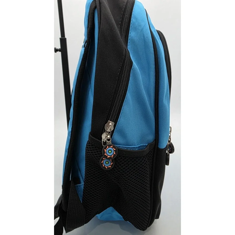 Opcari Backpack Front Can Be Personalized W/ Mini Fobbz Blue‎ Made In USA #0189